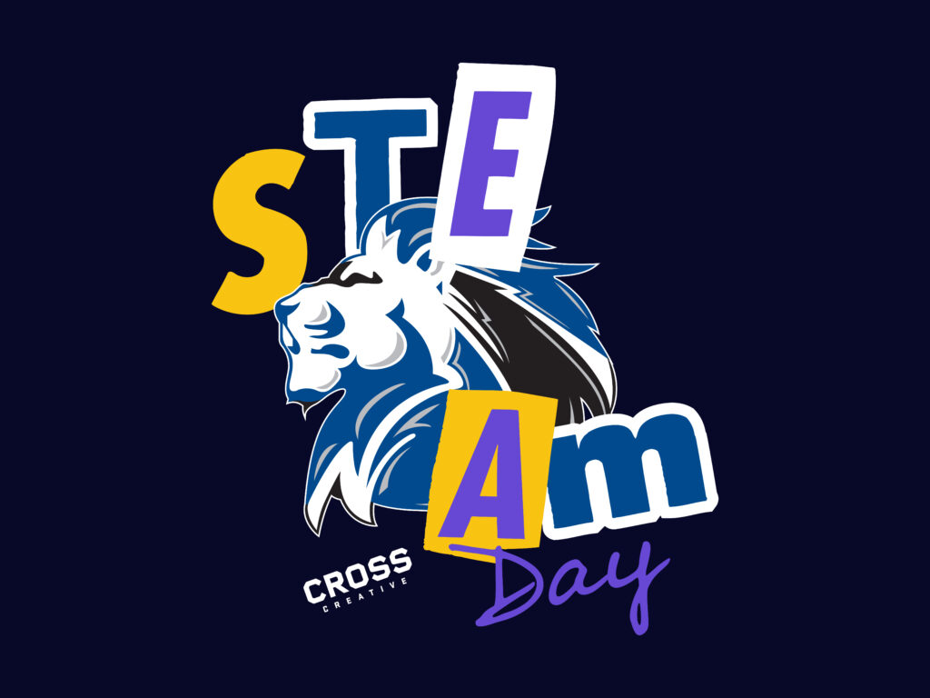 Cross Creative made a special logo just for STEAM Day